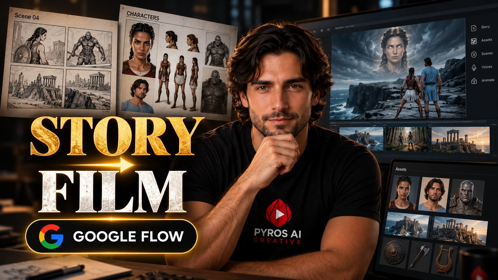 Google Flow Storyboard Studio: From Idea to AI Short Film (Free Guide)
